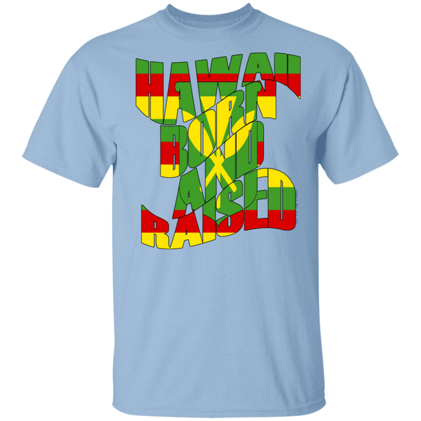 Hawaii Born and Raised Kanaka Maoli T-Shirt, T-Shirts, Hawaii Nei All Day