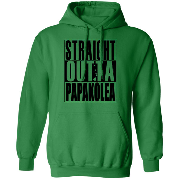 Straight Outta Papakolea (black ink) Pullover Hoodie