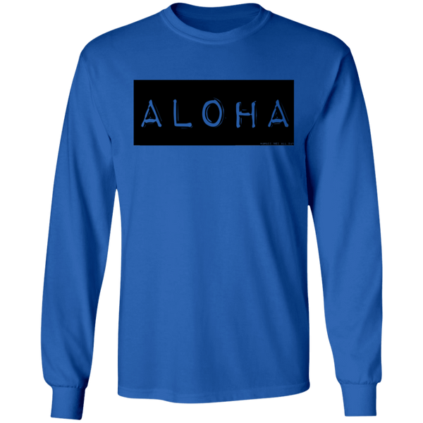 ALOHA (Label Maker) LS T-Shirt