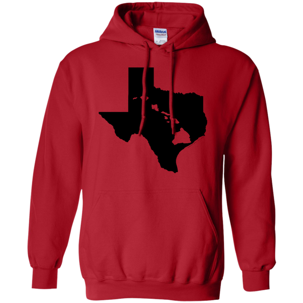Living In Texas With Hawaii Roots Pullover Hoodie 8 oz - Hawaii Nei All Day