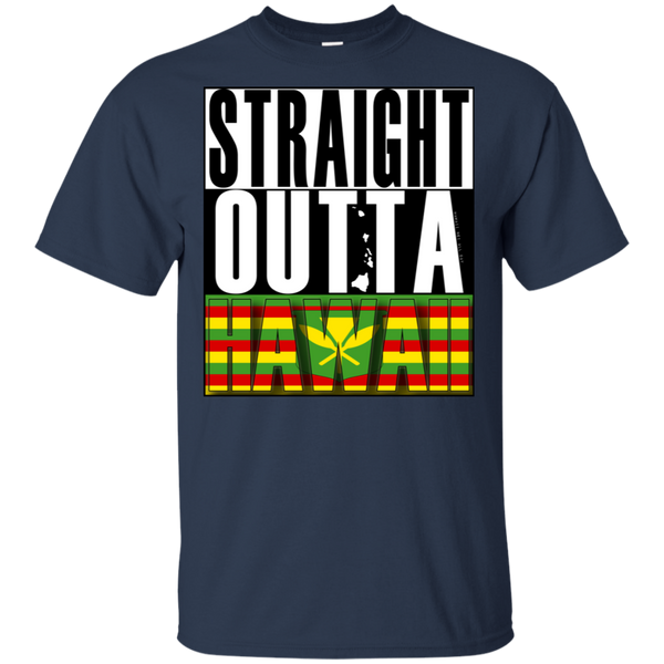 Straight Outta Hawaii(kanaka maoli) Ultra Cotton T-Shirt, T-Shirts, Hawaii Nei All Day