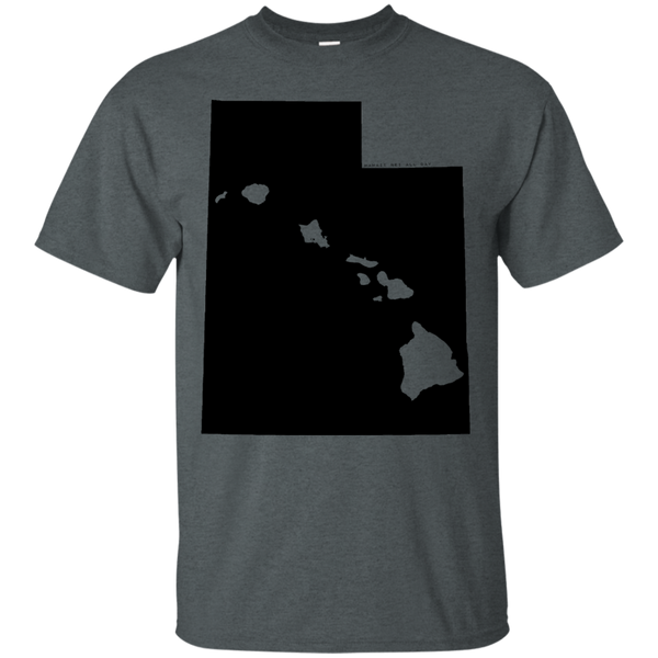 Living in Utah with Hawaii Roots Ultra Cotton T-Shirt, T-Shirts, Hawaii Nei All Day