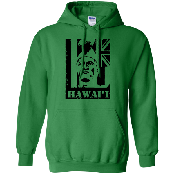 Hawai'i King Kamehameha Pullover Hoodie, Sweatshirts, Hawaii Nei All Day