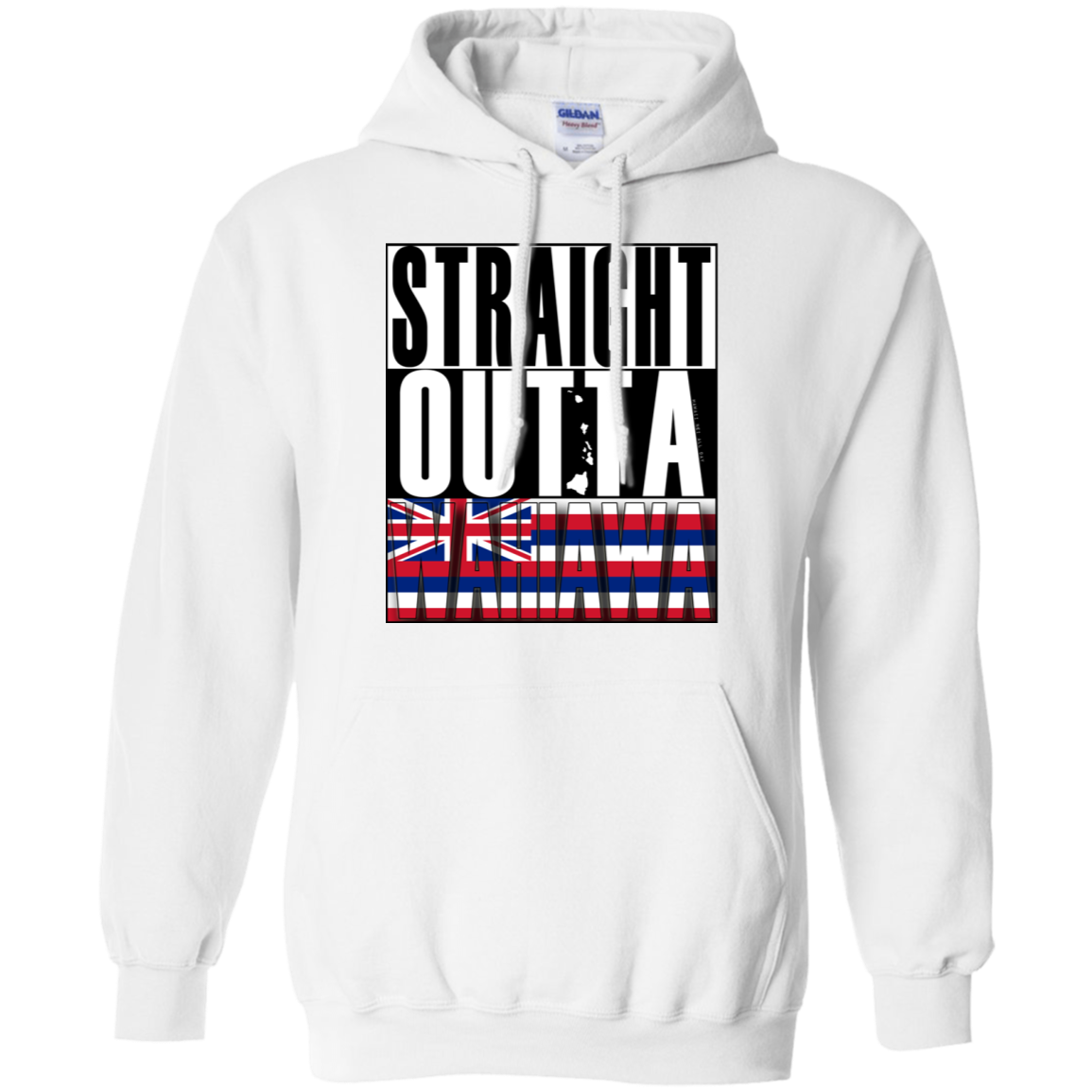 Straight Outta Wahiawa Pullover Hoodie, Sweatshirts, Hawaii Nei All Day
