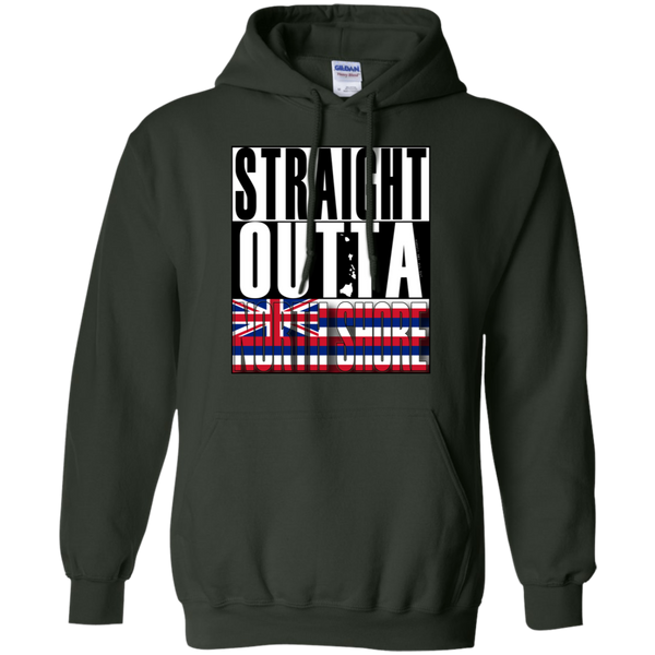 Straight Outta North Shore Pullover Hoodie, Sweatshirts, Hawaii Nei All Day
