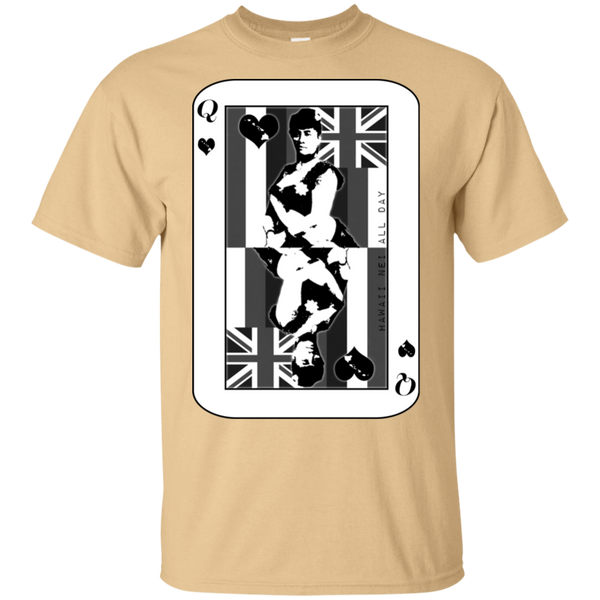 The Queen of Hawai'i Liliuokalani (black ink) Ultra Cotton T-Shirt, T-Shirts, Hawaii Nei All Day