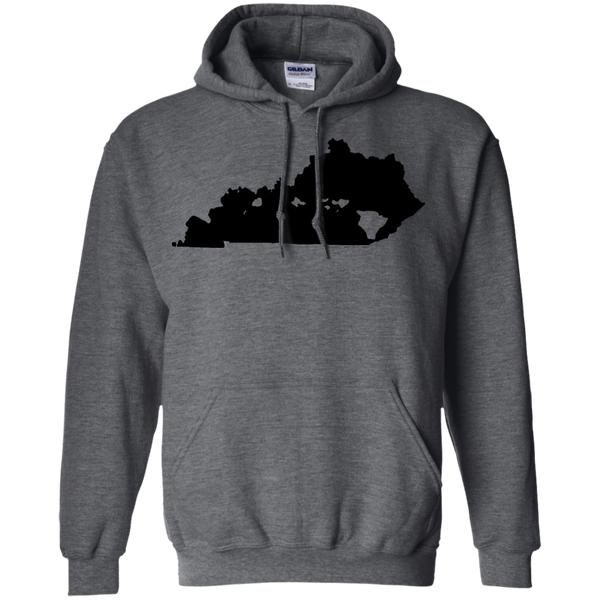 Living in Kentucky with Hawaii Roots Pullover Hoodie 8 oz., Sweatshirts, Hawaii Nei All Day
