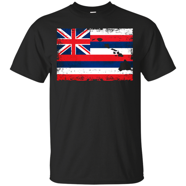 Hawai'i State Flag Ultra Cotton T-Shirt - Hawaii Nei All Day