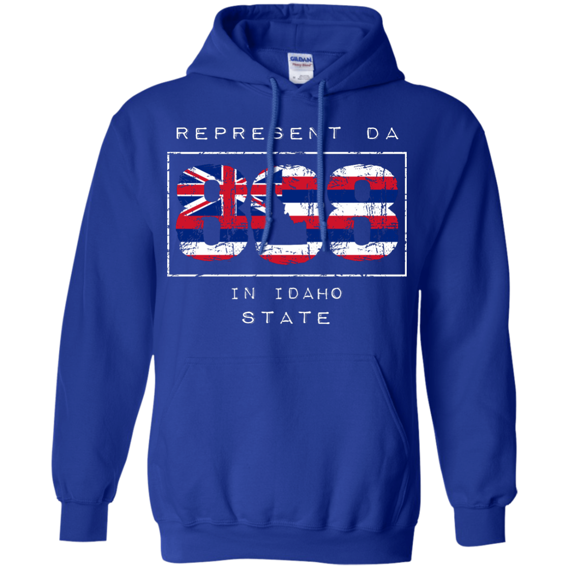 Represent Da 808 In Idaho State Pullover Hoodie, Sweatshirts, Hawaii Nei All Day
