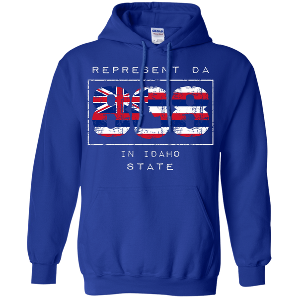 Represent Da 808 In Idaho State Pullover Hoodie, Sweatshirts, Hawaii Nei All Day