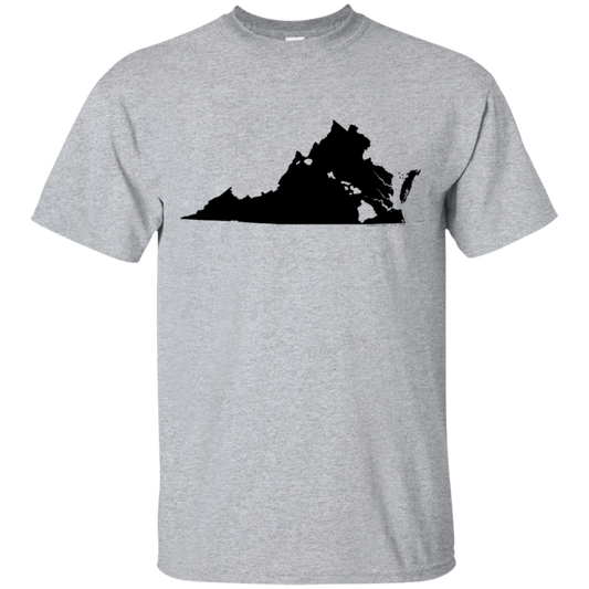 Living in Virginia with Hawaii Roots Ultra Cotton T-Shirt, T-Shirts, Hawaii Nei All Day