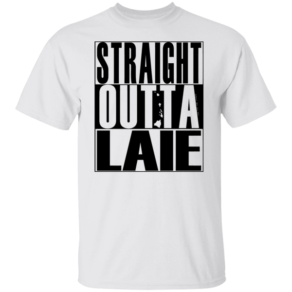 Straight Outta Laie (black ink) T-Shirt