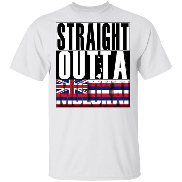 Straight Outta Molokai Hawaii T-Shirt