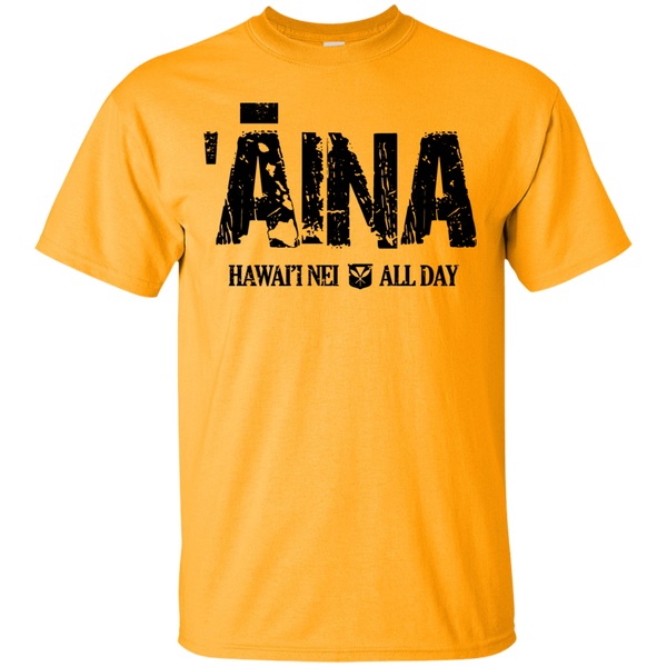 ʻĀina Hawai'i Nei (black ink) Ultra Cotton T-Shirt, T-Shirts, Hawaii Nei All Day