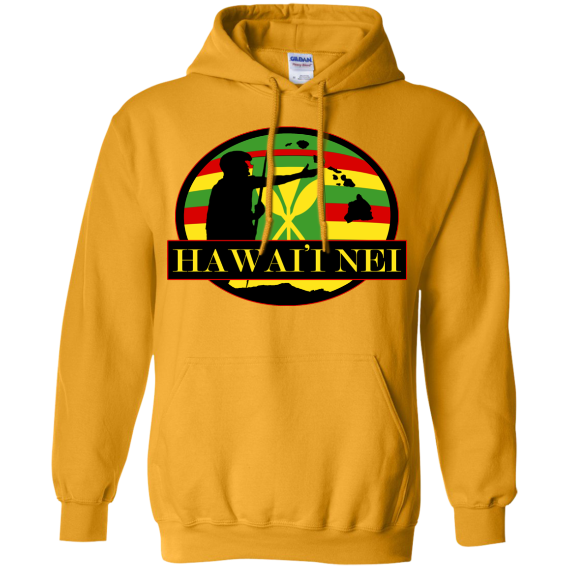 Hawai'i Nei Kanaka Maoli Pullover Hoodie - Hawaii Nei All Day