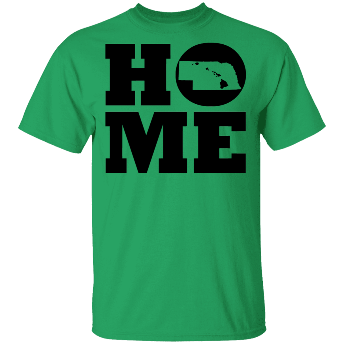 Home Roots Hawai'i and Nebraska T-Shirt