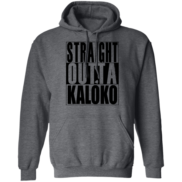 Straight Outta Kaloko(black ink) Pullover Hoodie