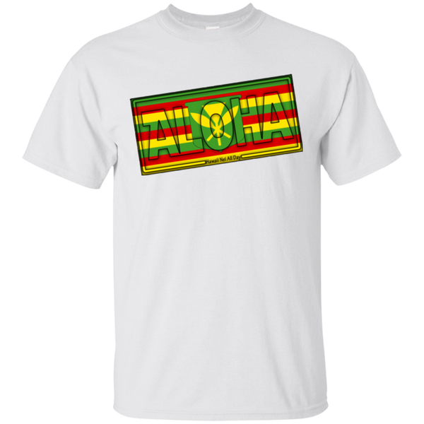 Aloha Hawai'i Kanaka Maoli Ultra Cotton T-Shirt, T-Shirts, Hawaii Nei All Day