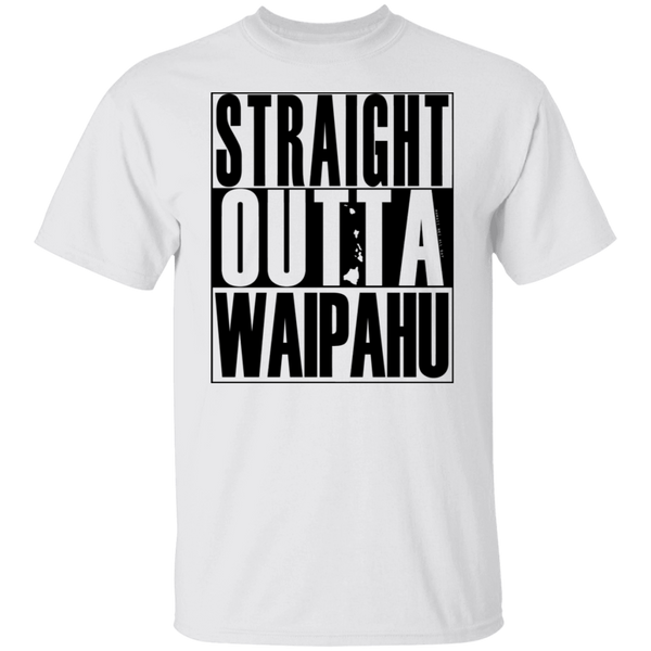 Straight Outta Waipahu (black ink) T-Shirt