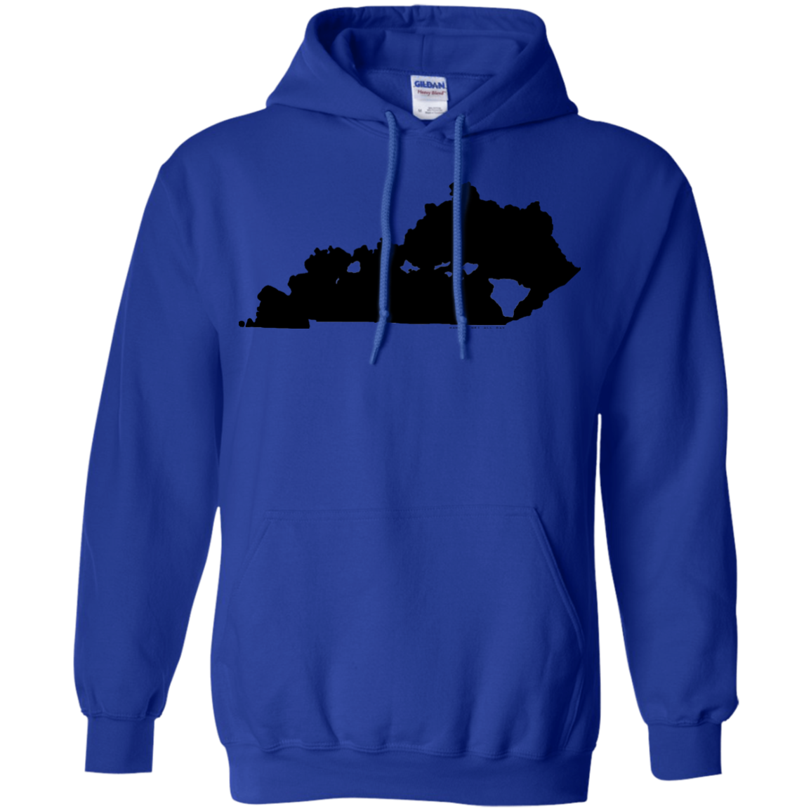 Living in Kentucky with Hawaii Roots Pullover Hoodie 8 oz., Sweatshirts, Hawaii Nei All Day