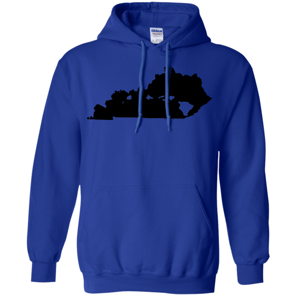 Living in Kentucky with Hawaii Roots Pullover Hoodie 8 oz., Sweatshirts, Hawaii Nei All Day