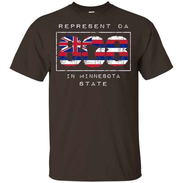Rep Da 808 In Minnesota State Ultra Cotton T-Shirt, T-Shirts, Hawaii Nei All Day