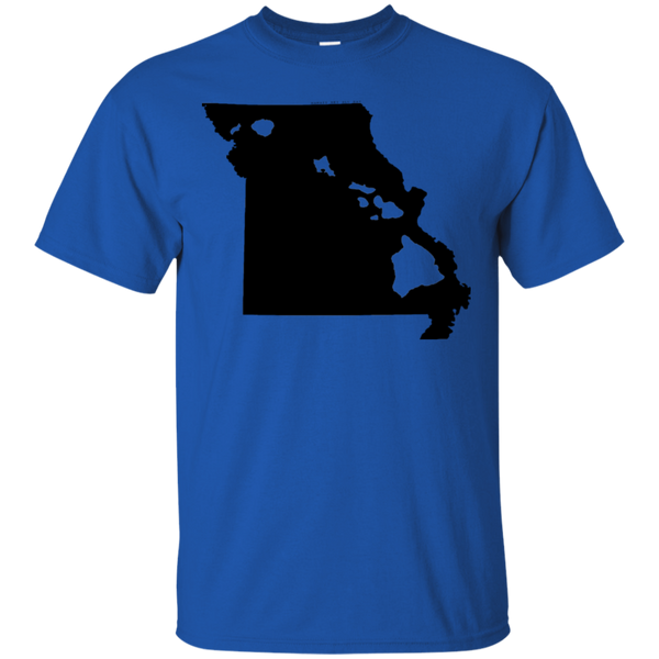 Living in Missouri with Hawaii Roots Ultra Cotton T-Shirt, T-Shirts, Hawaii Nei All Day
