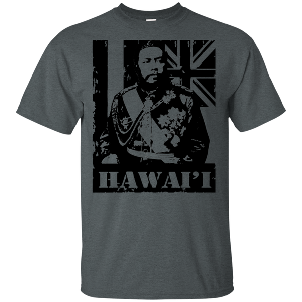 Hawai'i King Kalakaua Ultra Cotton T-Shirt, T-Shirts, Hawaii Nei All Day