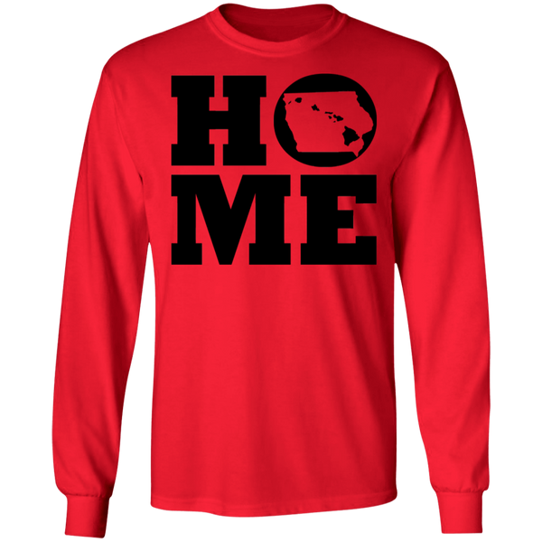 Home Roots Hawai'i and Iowa LS T-Shirt