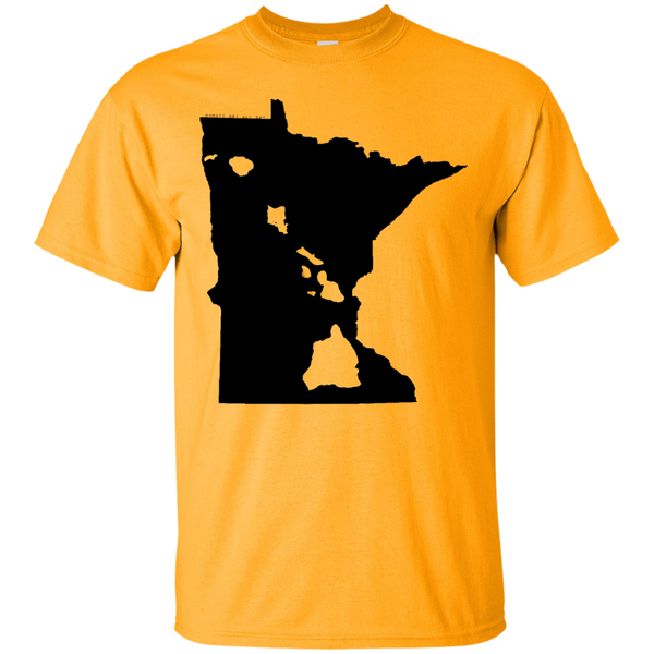 Living in Minnesota with Hawaii Roots Ultra Cotton T-Shirt, T-Shirts, Hawaii Nei All Day