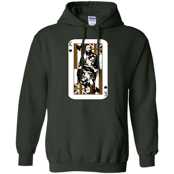 The King of Hawai'i Kalākaua Pullover Hoodie, Sweatshirts, Hawaii Nei All Day