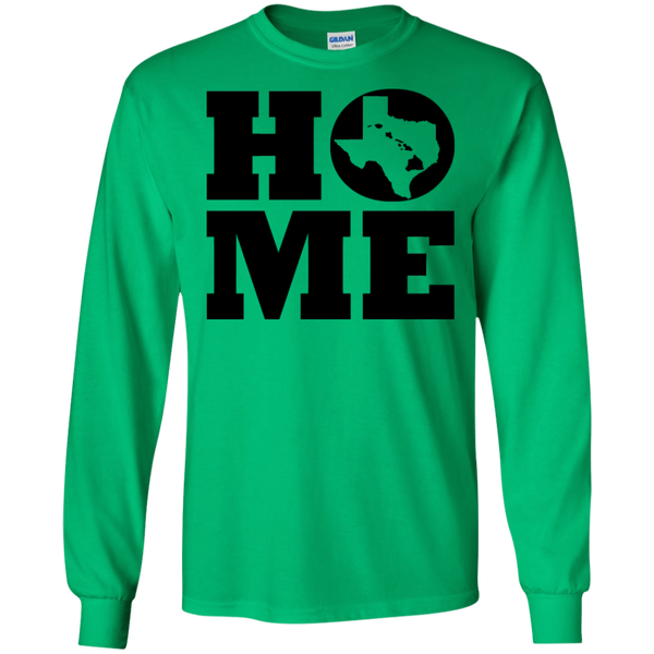 Home Roots Texas and Hawai'i LS Ultra Cotton T-Shirt, T-Shirts, Hawaii Nei All Day