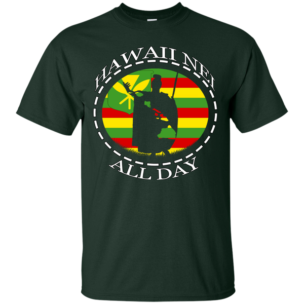 The Rising Sun Kanaka Maoli Flag Ultra Cotton T-Shirt, T-Shirts, Hawaii Nei All Day