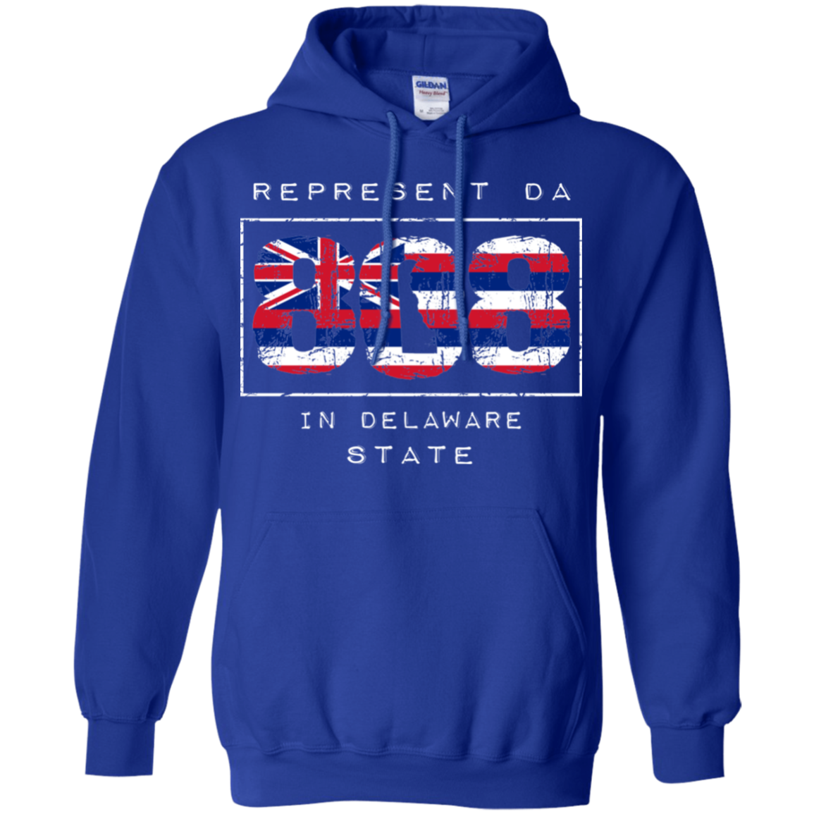 Rep Da 808 In Delaware State Pullover Hoodie, Sweatshirts, Hawaii Nei All Day