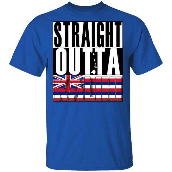 Straight Outta Kalihi T-Shirt, T-Shirts, Hawaii Nei All Day