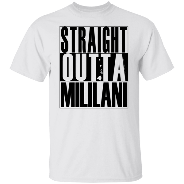 Straight Outta Mililani (black ink) T-Shirt