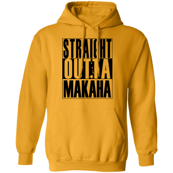 Straight Outta Makaha (black ink) Pullover Hoodie