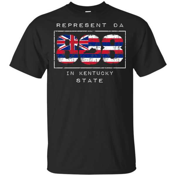 Rep Da 808 In Kentucky State Ultra Cotton T-Shirt, T-Shirts, Hawaii Nei All Day