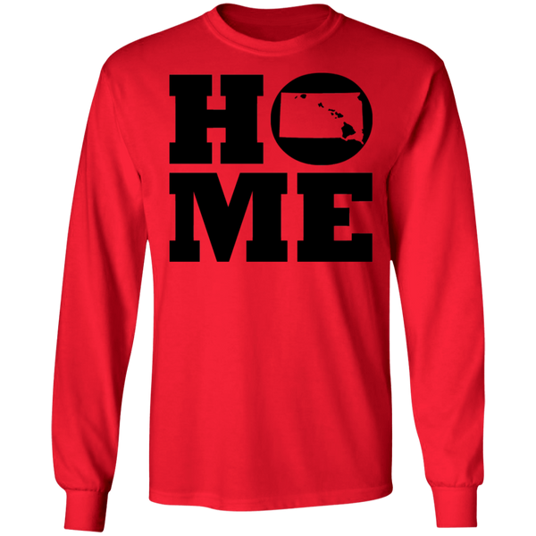 Home Roots Hawai'i and South Dakota LS T-Shirt