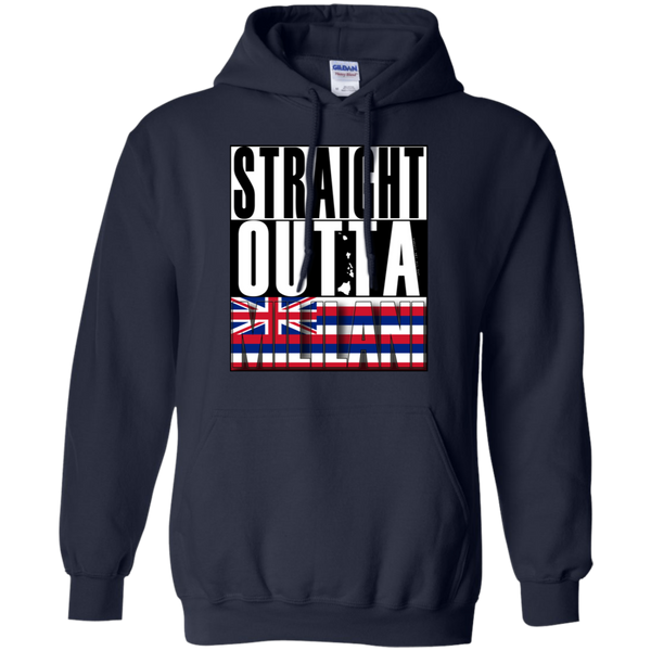 Straight Outta Mililani Hawai'i Pullover Hoodie, Sweatshirts, Hawaii Nei All Day
