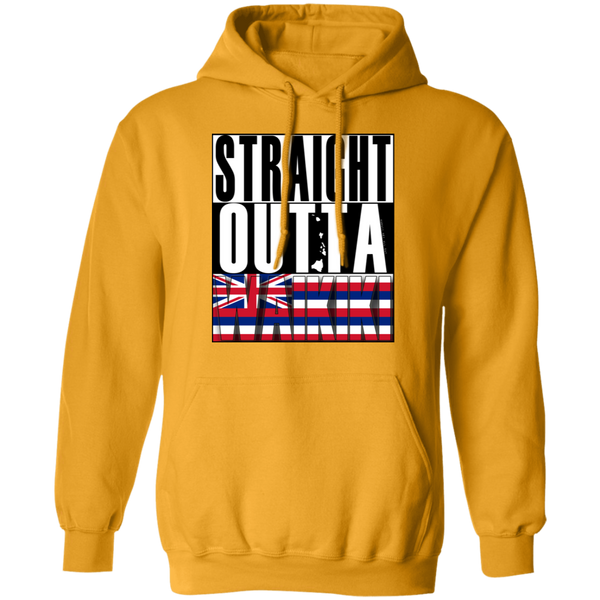 Straight Outta Waikiki Pullover Hoodie, Sweatshirts, Hawaii Nei All Day