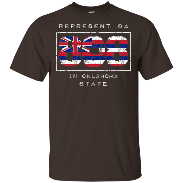 Rep Da 808 In Oklahoma State Ultra Cotton T-Shirt, T-Shirts, Hawaii Nei All Day