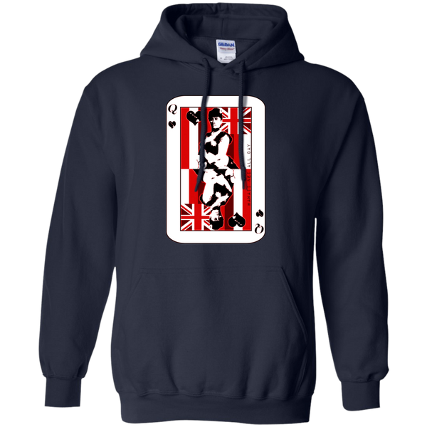 The Queen of Hawai'i Liliuokalani (red ink) Pullover Hoodie, Sweatshirts, Hawaii Nei All Day