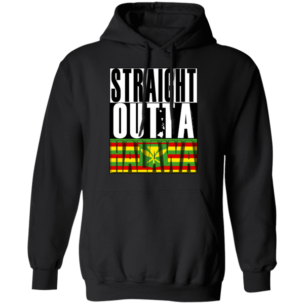 Straight Outta Halawa(Kanaka Maoli) Pullover Hoodie, Sweatshirts, Hawaii Nei All Day