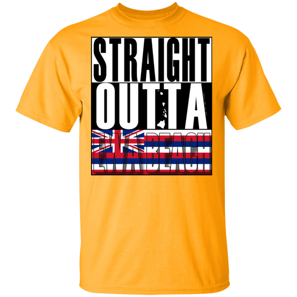 Straight Outta Ewa Beach T-Shirt, T-Shirts, Hawaii Nei All Day