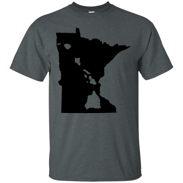 Living in Minnesota with Hawaii Roots Ultra Cotton T-Shirt, T-Shirts, Hawaii Nei All Day