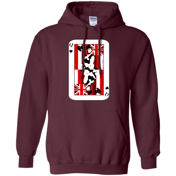 The Queen of Hawai'i Liliuokalani (red ink) Pullover Hoodie, Sweatshirts, Hawaii Nei All Day