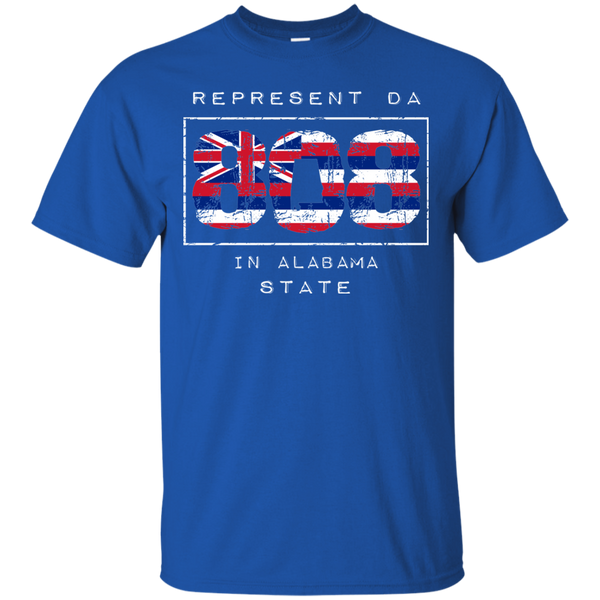 Rep Da 808 In Alabama State Ultra Cotton T-Shirt, T-Shirts, Hawaii Nei All Day