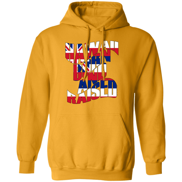 Hawaii Born and Raised Flag Pullover Hoodie, Sweatshirts, Hawaii Nei All Day
