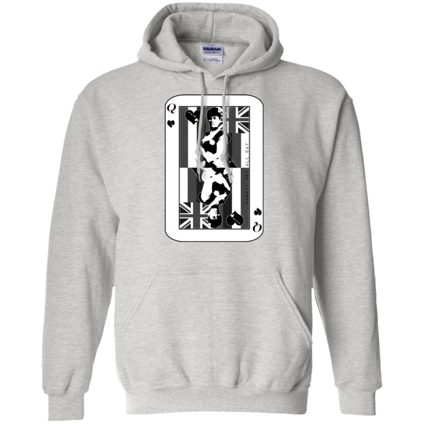 The Queen of Hawai'i Liliuokalani (black ink) Pullover Hoodie, Sweatshirts, Hawaii Nei All Day